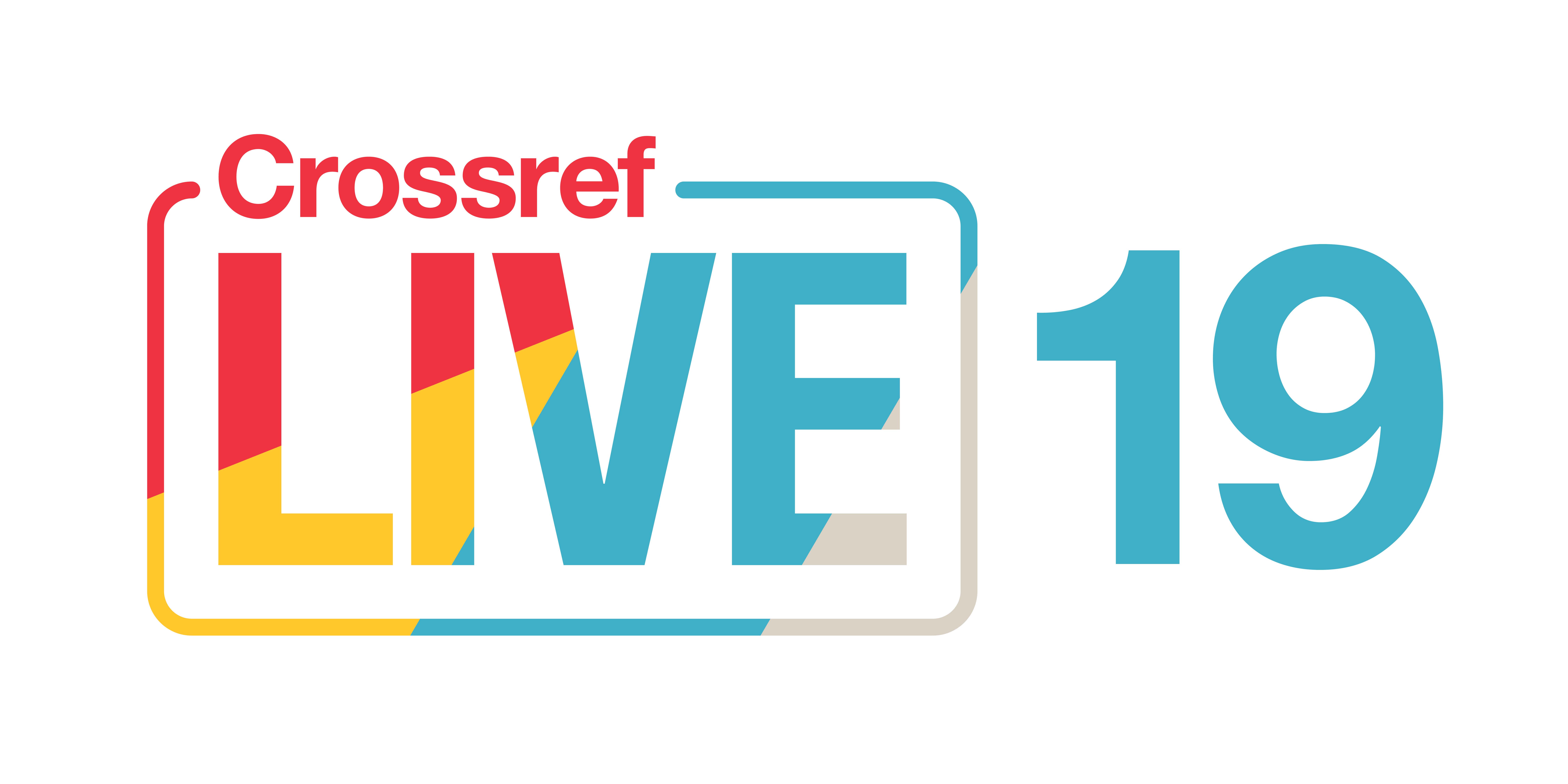 Crossref LIVE19 logo